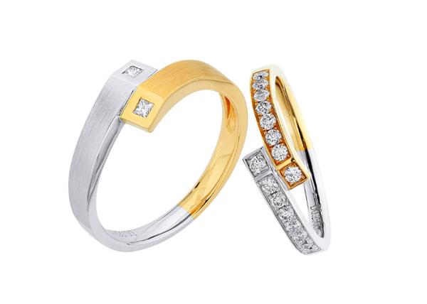 Buy cheap Daily Wearing Any Occasion size 9.5g Customised Couple Ring from wholesalers