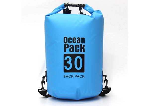 Buy cheap Outdoor PVC Waterproof Dry Bag Silk Screen Printed 30L Dry Bags from wholesalers
