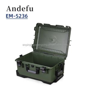 Buy cheap 590x420x290mm IP67 Waterproof Plastic Flight Case with Wheels product