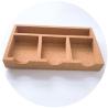 Buy cheap Natural Cork Desk Tray Cork Desk Organizer Home Office Storage from wholesalers