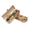 Buy cheap Custom Made Dark Personalized Wine Boxes For Gifts , Wine Packaging Timber Wine Box from wholesalers