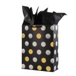 CMYK 4 Color Offset Printing Portable Store Shopping Carry Small Paper Bags For