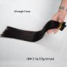 Buy cheap indian durable remy human hair 0.8g 1g tangle free Italian Keratin Flat Tip Hair Extension from wholesalers