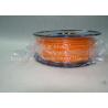 Buy cheap 1.75mm / 3.0mm Trans Orange PLA 3D Printer Filament Colors 1KG / Roll from wholesalers