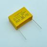 Buy cheap Heatproof Pitch 22.5mm X2 Safety Capacitor Fire Retardant Yellow Color from wholesalers