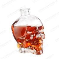 Buy cheap 1000ml Glass Bottle With Cork For Whisky Vodka And Wine Customized Color product