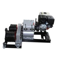 Buy cheap Diesel Engine Gasoline Powered Winch Electric Cable Double Drum Hoist Winch product