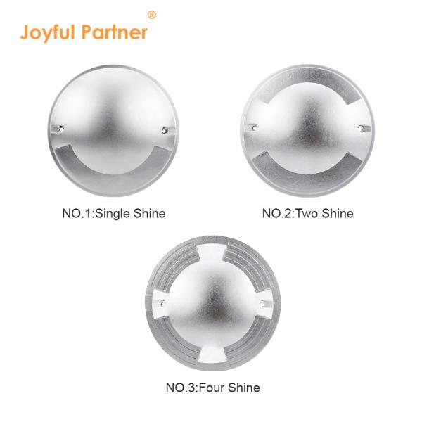 Joyful Waterproof Recessed LED inground light Pure aluminum 6063 housing One Two