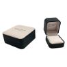 Buy cheap WOOD PU SUEDETTE Round Corner Jewelry Packaging Box For Ring Pendant from wholesalers
