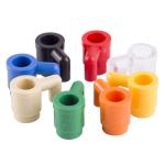 ABS colorful city home container accessories mini figures cup building blocks