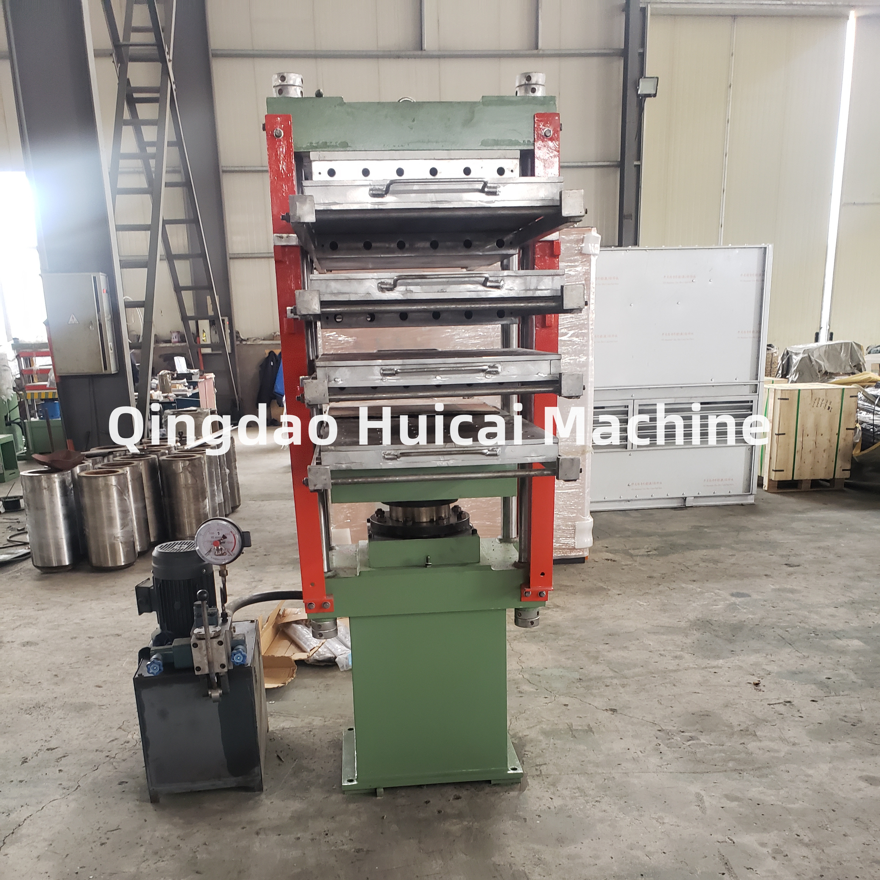 6000 KG Customer Choice Rubber Floor Tiles Making Press Machine with and Performance