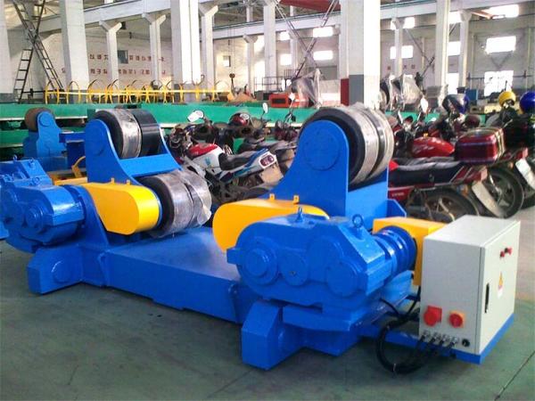 Quality CE Rubber Automatic Pipe Rotators for Welding 47 - 255 Inches Diameter Pipe for sale