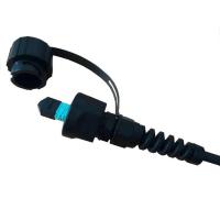 Buy cheap ODVA Mpo Fiber Optic Patch Cord Duplex IP67 Waterproof DX product
