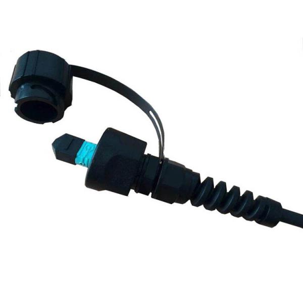 Buy cheap ODVA Mpo Fiber Optic Patch Cord Duplex IP67 Waterproof DX from wholesalers