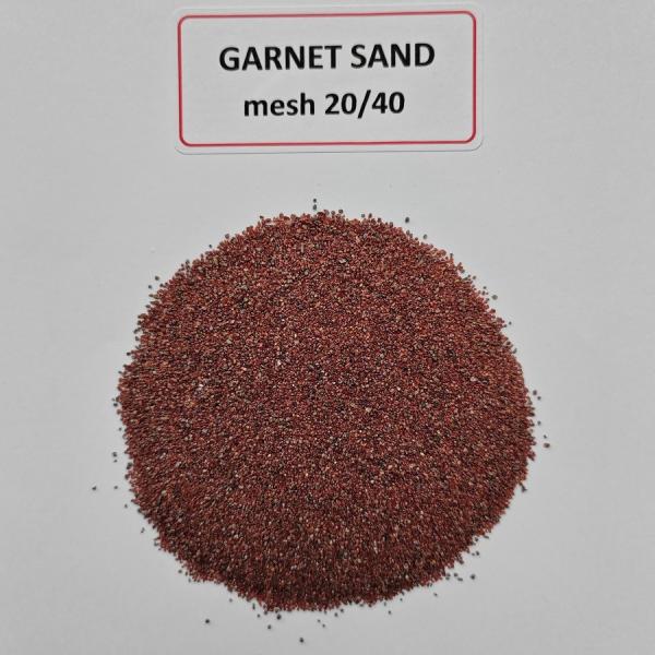 Garnet Sand mesh 20/40 Abrasive for Sandblasting: Natural Abrasive medium, Mohs