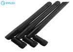 Indoor GSM Gain Rubber Whip Circular Antenna With Swivel SMA Male Conenctor