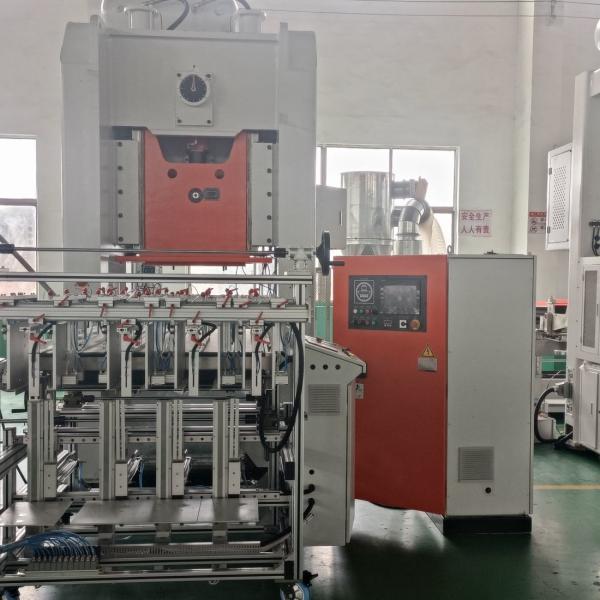 Buy cheap 80 Ton Precise Steel Automatic Aluminum Foil Plate Making Machine from wholesalers