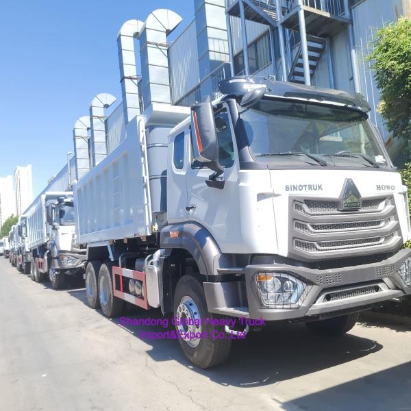 Buy cheap Used Heavy Dumper Truck 6*4 375HP Sinotruk HOWO Tipper Truck from wholesalers