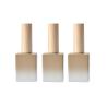 Buy cheap 10ml / 15ml Empty Glass Nail Polish Bottles Unique Frosted Glue Customize from wholesalers
