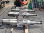 Backup Forged Steel Roller Shaft Chilled Motor Output Milling
