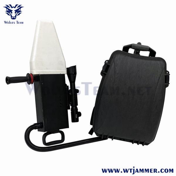 Buy cheap 3000M Military VIP Protection Drone Signal Jammer Security Backpack GPS WIFI5.8G from wholesalers