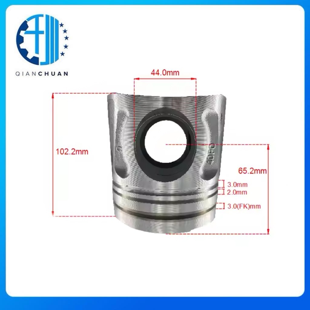 Piston 23411-48300 23411-48301 23411-48910 23410-48911 For Hyundai D4GA Engine Spare Parts