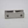 Buy cheap Stainless steel Glass connector 180 degree RS2313 plus, 80X25mm, thickness 5mm, SS304 satin, mirror, black from wholesalers