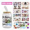 Buy cheap UVDTF Cup Wraps Transfers Wholesale Transfer Printing Crystal Sticker Custom Halloween Decorations Dtf Uv Cup Wrap 16oz from wholesalers