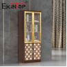 Buy cheap Steel Plate Glass Door Storage Cabinets Wooden Office Book Cabinet from wholesalers