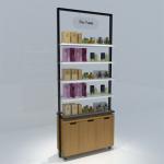 Exquisite Wooden Cosmetic Store Furniture Modern Various Shapes Available