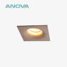 Buy cheap Modern Down Light Housing Square Anti Glare LED Recessed Light Housing from wholesalers
