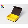 Buy cheap Durable Personalised Gift Box Yellow Black Normal Size With Foil Paper Board from wholesalers
