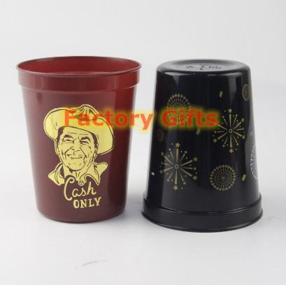 Buy cheap Customed Gold Logo Custom Printed Mugs Pp Party Outdoor Resistant To Drops from wholesalers