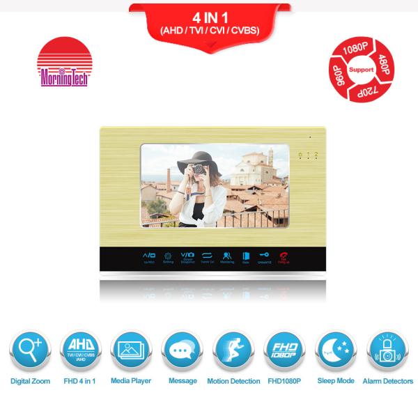 Buy cheap Morningtech FHD1080P Touch Screen Video Door Phone with record Max support32G Can watch movies by indoor monitor from wholesalers