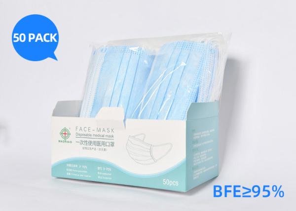 Buy cheap Pollution Surgical Protective Face Mask / Non Woven Face Mask For Nose from wholesalers