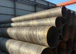 API ASTM EN JIS SSAW Steel Pipe Spiral Steel Pipe For Oil / Gas / Water