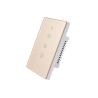 Buy cheap 3 Gang Smart Light Switch Wifi USA American Style With Glass Touch Panel from wholesalers