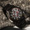Buy cheap Man Black Ebony Wooden Quartz Watch Luminous Calendar Casual Business1010-2 from wholesalers