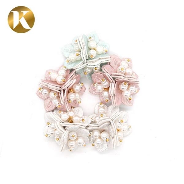 Buy cheap Fashion Style DIY Satin Ribbon Flowers Special Cloth Material For Shoe Decoration from wholesalers