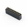 Buy cheap Straight dual row 2.54mm female header connector from wholesalers
