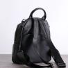 Buy cheap BSCI Womens Waterproof Backpacks 27cm 32cm Black Soft Leather Backpack from wholesalers