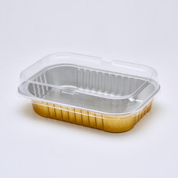 Buy cheap Dessert Colorful Gold Disposable Aluminium Foil Container Tray Pan from wholesalers
