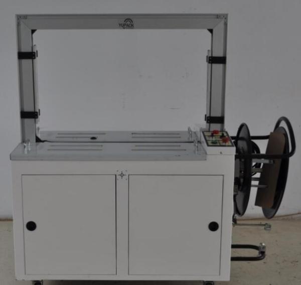 Buy cheap 600KG Box Carton Strapping Machine ISO9001 1.2mm Strap Thickness from wholesalers