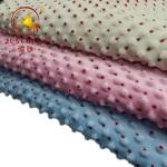 Buy cheap customized made printed minky dot fabric with competitive price from wholesalers