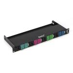 Buy cheap New Design HD 1U 19 Inch 1156 Cores MPO Fiber Optic Patch Panel For Data Center from wholesalers