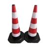 Buy cheap Road Traffic Safety 900mm Traffic Rubber Road Cone GQLZ-900 With Black Base from wholesalers