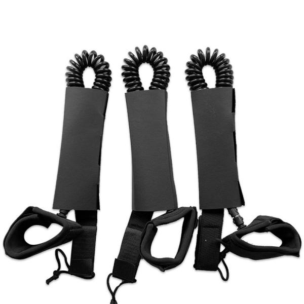 Buy cheap Premium 10 Feet SUP Coil Leash With Full Size Padded Ankle Cuff from wholesalers