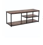 Eco Friendly 55inch Tv Organizer Shelf Industrial Metal Media Console