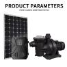 Buy cheap 3hp Dc Solar Powered Swimming Pool Filter Pump Stainless Steel Material from wholesalers