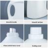 Buy cheap 60mm Screw Cap HDPE Empty Laundry Detergent Bottles 2kg 5kg from wholesalers